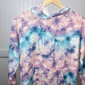 Chill Collective Hoodie Tie Dye Hippie Pastel Barbie Coquette Pink Blue Pullover